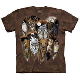 Animal Feathers T-shirt Style001