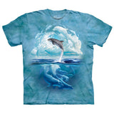 Dolphin Sky T-shirt Style001