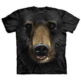 Black Bear Face T-shirt Style001
