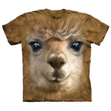 Big Face Alpaca T-shirt Style001