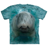 Big Face Manatee T-shirt Style001