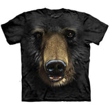 Black Bear Face T-shirt Style002