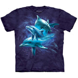 Dolphin Collage T-shirt Style001