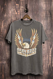 Born Free Eagle Graphic Top