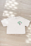 Pickleballer Cropped Mineral Graphic Top