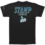 Black Initials/Stamp T-shirt