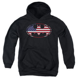 American Flag Oval Hooded Sweatshirt Style001