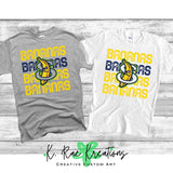 Banana Baseball Tee - Fun and Playful For Baseball Fans