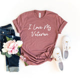 I Love My Veteran T-Shirt
