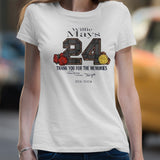24 Willie Mays Rip 1931-2024 Thank You For The Memories signature Shirt