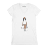 A'ja Wilson: White Tee