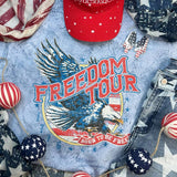 Freedom Tour Pigment Dyed Tee Unisex T-shirt, Sweatshirt, Hoodie, Long Sleeve Tee