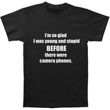 Before Camera Phone T-shirt
