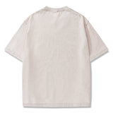 T-shirt Short Sleeve Solid Basic 100% Cotton Aloha Lemon Grove Bliss