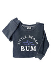 Little Beach Bum Toddler Mineral Graphic Sweatshirt