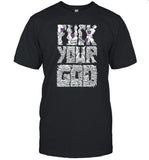 Daniel Shaw Sawblade666 Fuck Your God Shirt