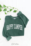 Happy Camper  Mineral Graphic Sweatshirt