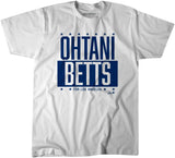Ohtani-Betts for Los Angeles Baseball Adult Unisex Tee - BWP