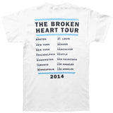 Broken Heart 2014 Tour T-shirt