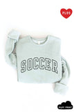 Soccer Puff Print Plus Graphic Sweatshirt Unisex T-shirt, Sweatshirt, Hoodie, Long Sleeve Tee