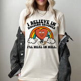 I Believe in Holding Grudges - Funny Heart Sarcastic Shirt
