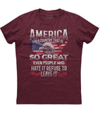 America a country that is so great T-Shirt (O)