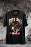 Wild Love Eagle Graphic Top