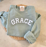 Grace Upon Grace Sweatshirt, Christian Sweatshirt