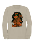Yeehaw Terrestrial Alien Cowboy Men's Sweatshirt