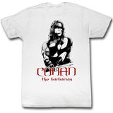 Conan Black And Red Slim Fit T-shirt