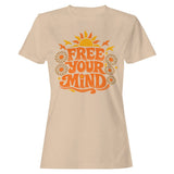 Free Your Mind Retro Art Women's T-Shirt