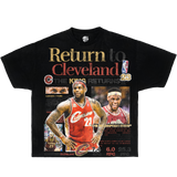 Lebron James Newspaper Flyer Vintage Shirt