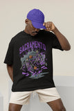Sacramento Kings Vintage Graphic T-Shirt Sactown Basketball