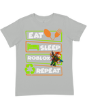 YOUTH Eat Sleep Roblox Premium Crewneck Tee