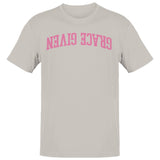 Grace Given Pink Christian Quote Men's T-Shirt