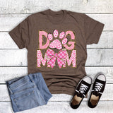 Coquette Leopard Dog Mom Graphic Tee