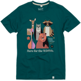 Here For the Wildlife Unisex Short Sleeve Tee
