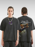 JAMES BLUR BASKETBALL TEE