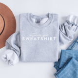 Custom Shop Name or Text Personalized Crewneck Sweatshirt