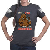 Only You Can Stop Communism Ladies T-shirt Style001