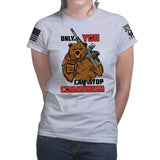 Only You Can Stop Communism Ladies T-shirt Style001