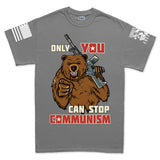 Only You Can Stop Communism Men's T-shirt Style001