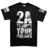 2A Trumps Your Feelings Men's T-shirt Style001