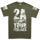 2A Trumps Your Feelings Men's T-shirt Style001