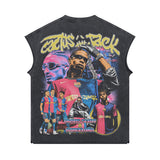 TRAVIS X BARCA MUSCLE TEE