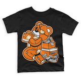 Dunk Low Magma Orange DopeSkill Toddler Kids T-shirt Bear Steals Sneaker Graphic