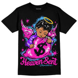 Dunk Active Fuchsia DopeSkill T-Shirt Heaven Sent Graphic