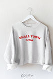 Small Town USA  Mid Graphic Sweatshirt