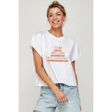 Holiday Season Vintage Graphic Crop Top