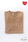 Coffee Puff Plus Mineral Graphic Top